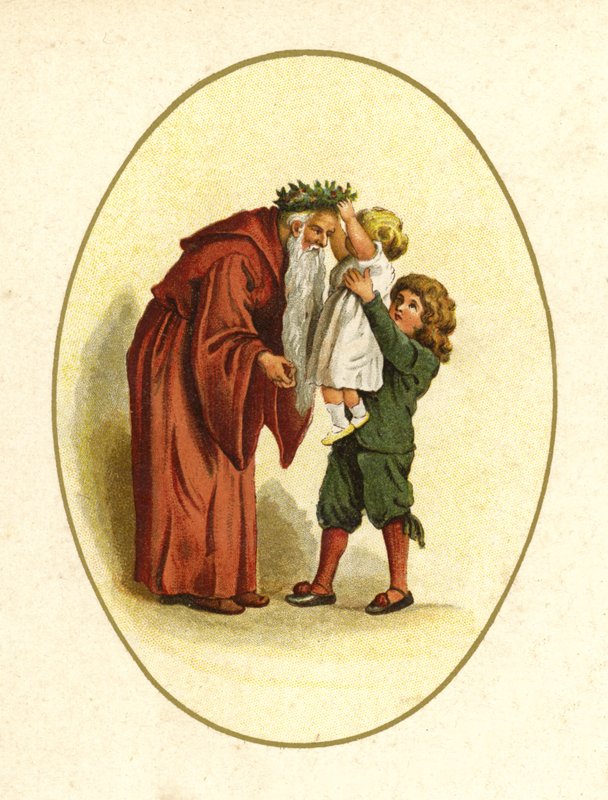Illusztráció a Mikulás eljöveteléhez (színes litó) alkotó: English School