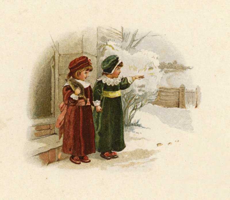 Illusztráció a Mikulás eljöveteléhez alkotó: English School
