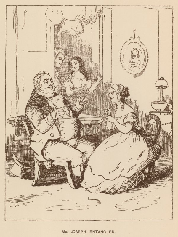 Illusztráció a Vanity Fairhez, Thackeray (litho) alkotó: English School