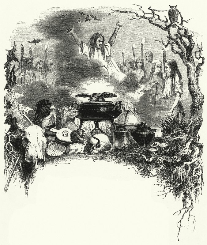 Illusztráció a La Sylphide című baletthez (metszet) alkotó: English School