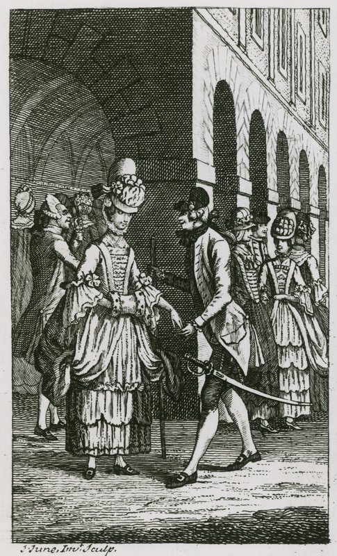 Illusztráció a Harriss-listában, 1773-as kiadás alkotó: English School