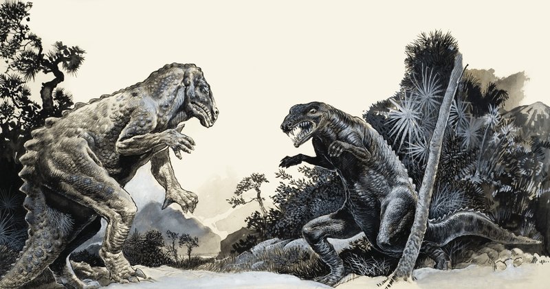 A dinoszauruszok nyomában alkotó: English School
