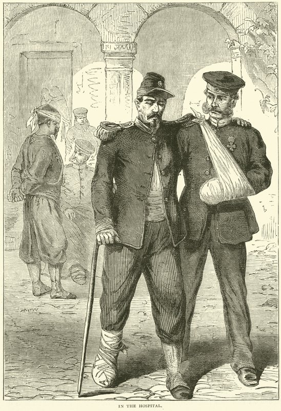 A kórházban 1870. november alkotó: English School
