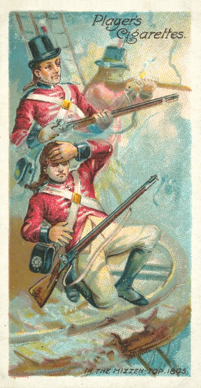 A mizzen-topban alkotó: English School