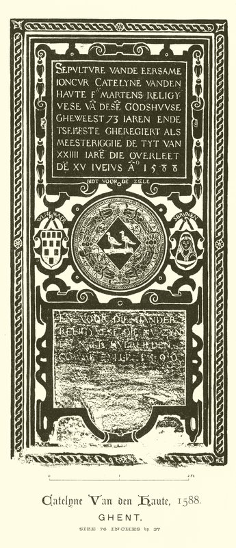 Bekarcolt födém (gravírozás) alkotó: English School