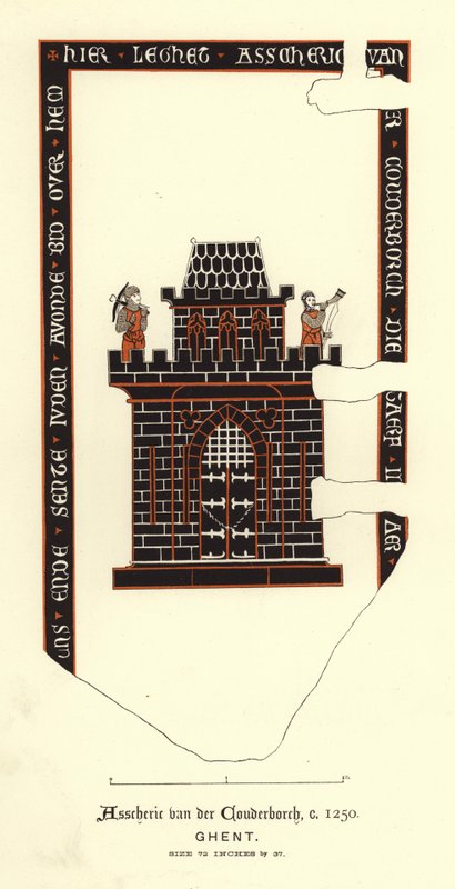 Bekarcolt födém (gravírozás) alkotó: English School