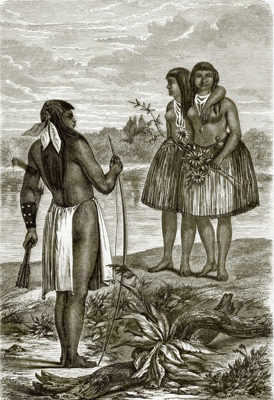 Rio Colorado indiánjai alkotó: English School