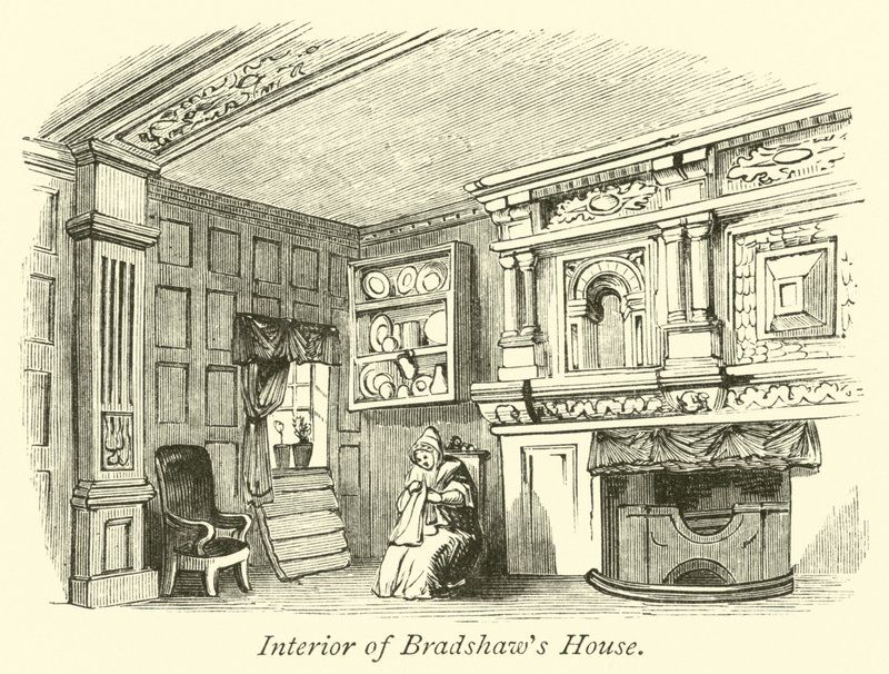 A Bradshaws House belseje alkotó: English School