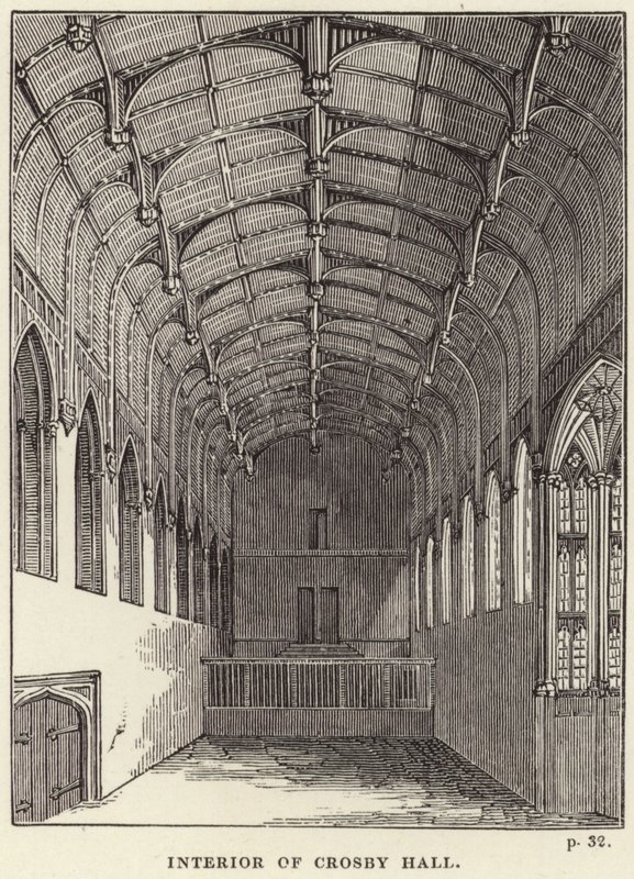 A Chelsea-i Crosby Hall belseje alkotó: English School