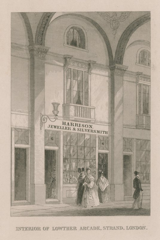 Lowther Arcade belseje alkotó: English School