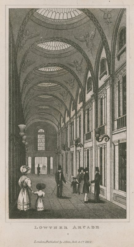 Lowther Arcade belseje alkotó: English School