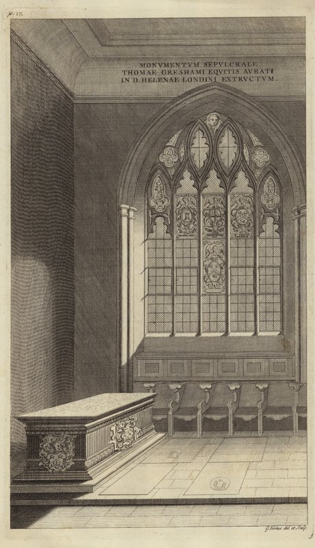 A St Helens Bishopsgate belseje alkotó: English School