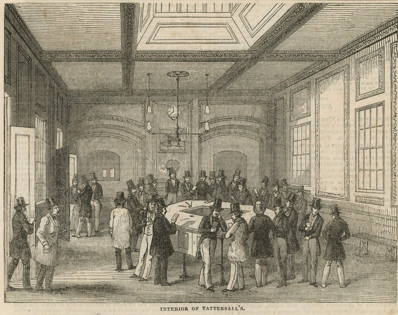 Tattersallok belseje alkotó: English School