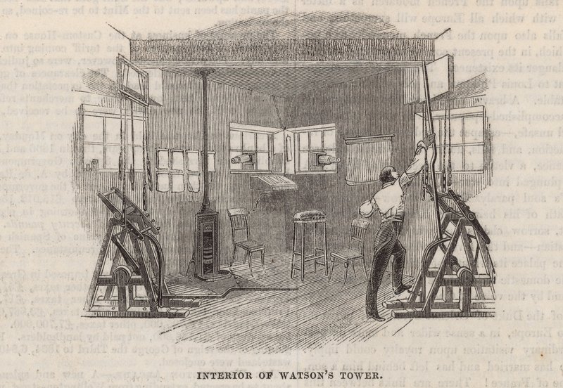A Watsons-torony belseje alkotó: English School
