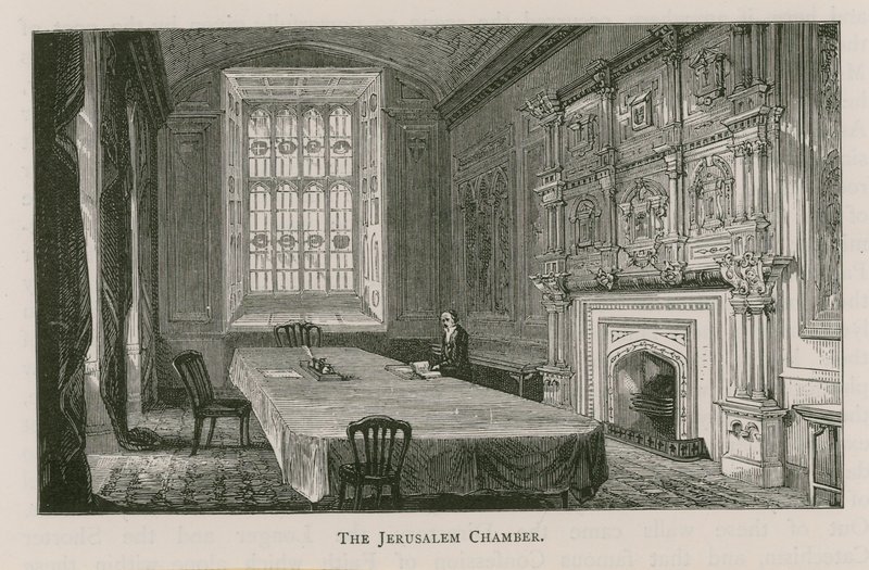 A jeruzsálemi kamra belseje alkotó: English School
