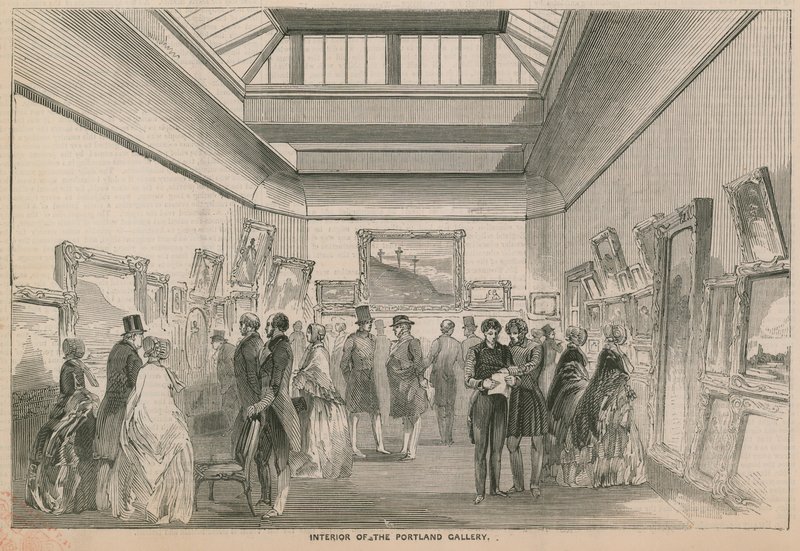 A Portland Galéria belseje alkotó: English School