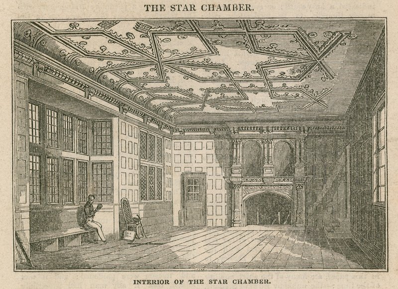 A Westminster-i Star Chamber belseje alkotó: English School