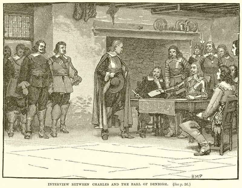 Interjú Charles és Denbigh grófja között alkotó: English School
