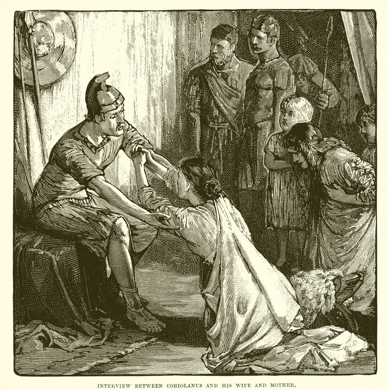 Interjú Coriolanus és felesége és anyja között alkotó: English School