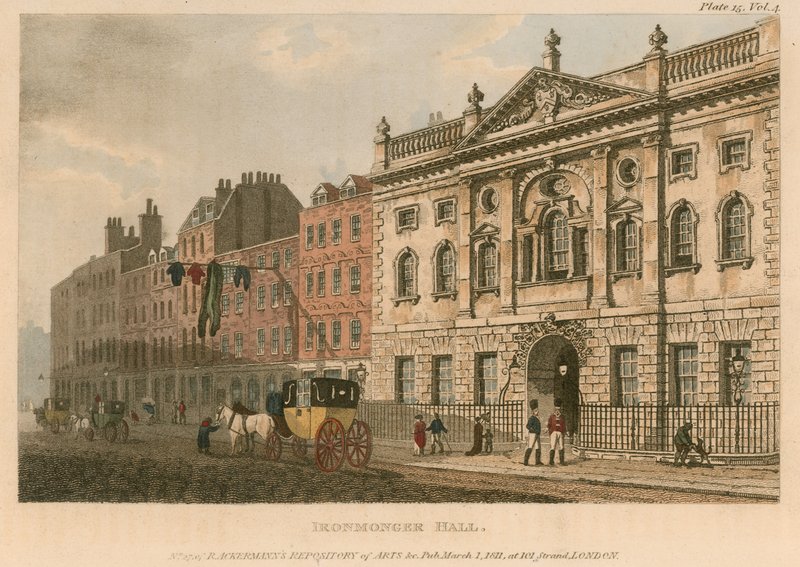 Ironmongers Hall, London alkotó: English School