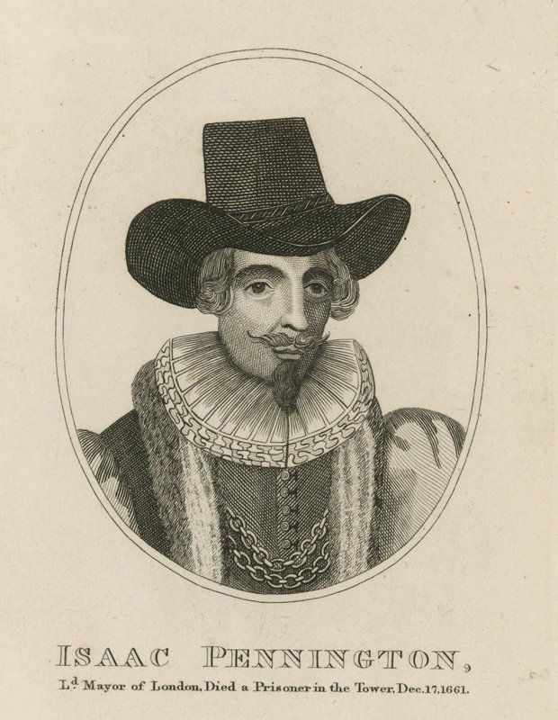 Isaac Pennington, London főpolgármestere alkotó: English School