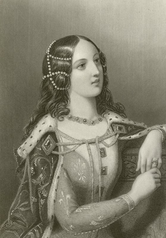 Valois-i Izabella, II. Richárd király 2. felesége alkotó: English School