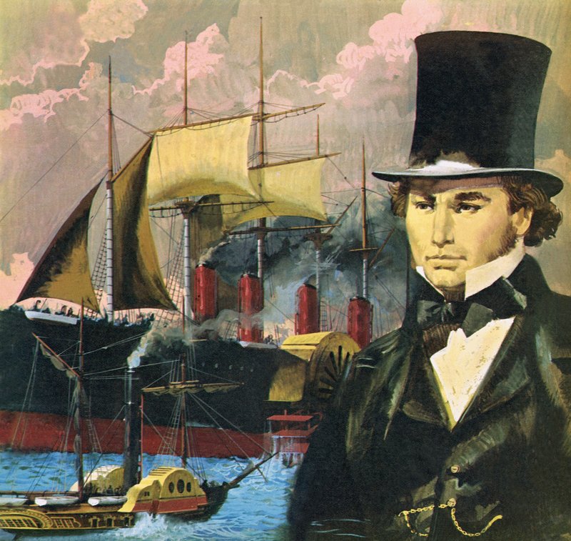 Isambard Kingdom Brunel és a Nagy Kelet alkotó: English School