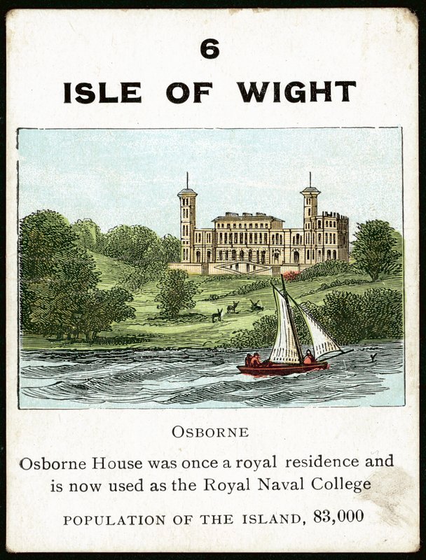 Wight-sziget (színes litó) alkotó: English School