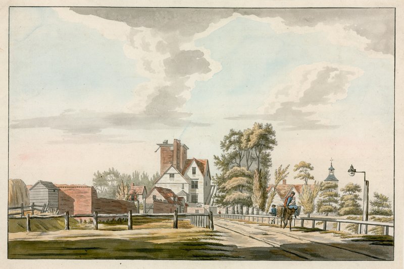 Islington, Canonbury Tower (wc papíron) alkotó: English School