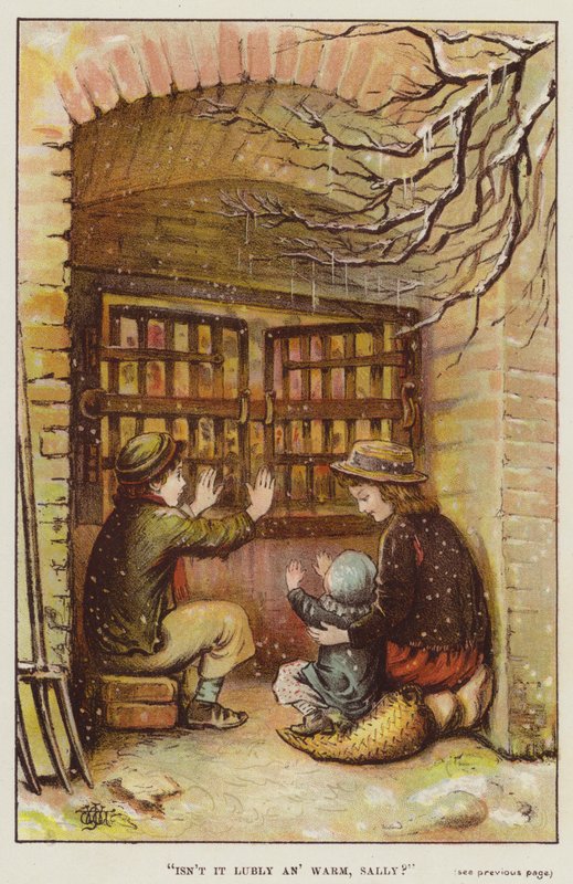 – Lubly nem meleg, Sally? (színes litó) alkotó: English School