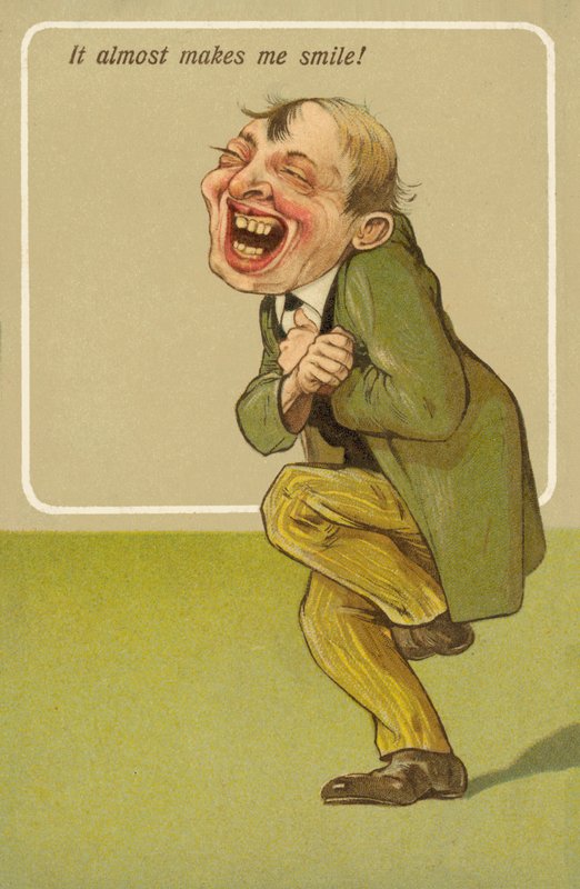 Szinte mosolygok rajta! (chromolitho) alkotó: English School