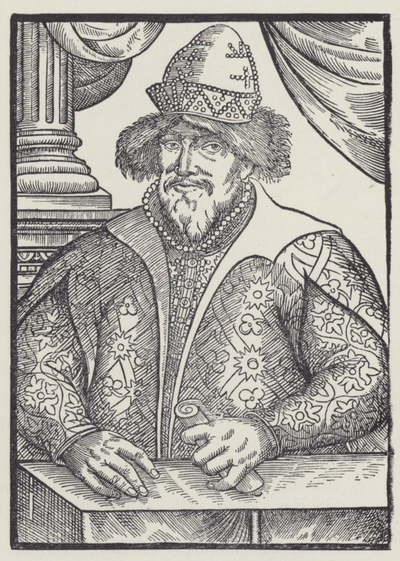 IV. Iván, Oroszország cárja (litográfia) alkotó: English School