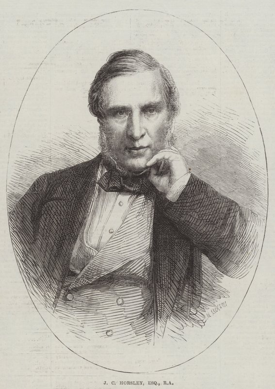 JC Horsley, Esquire, RA (metszet) alkotó: English School