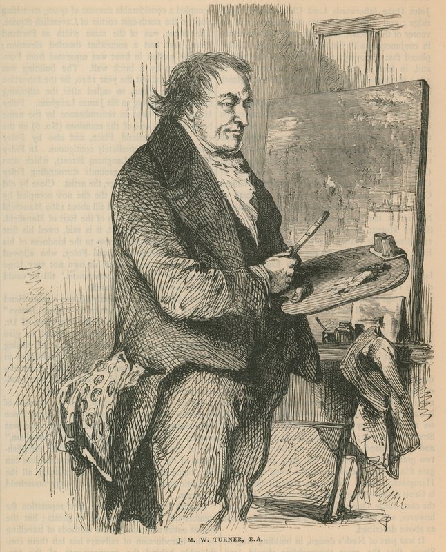 J M W Turner, a művész alkotó: English School