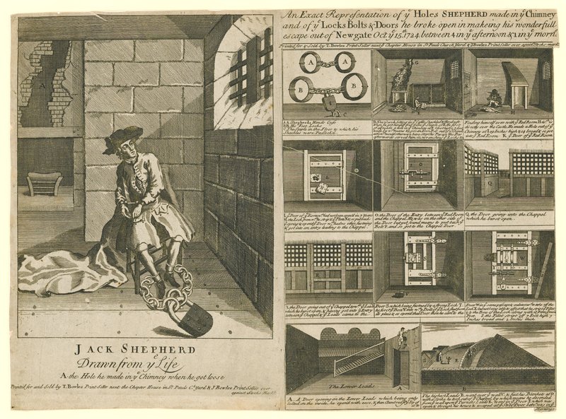 Jack Shepherd és szökései alkotó: English School