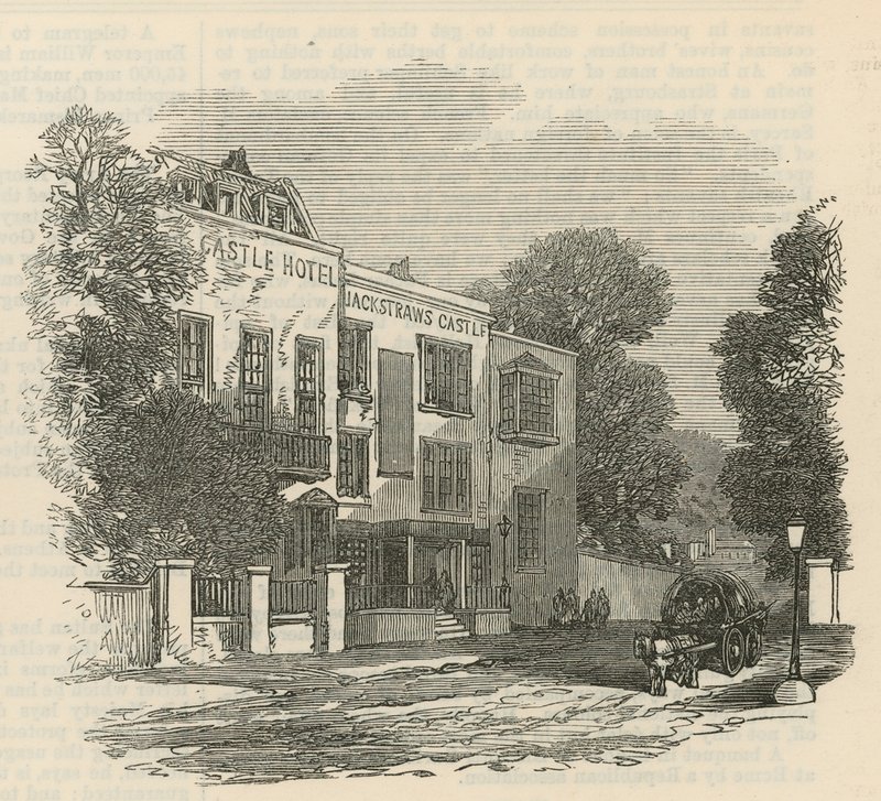 Jack Straws Hotel, Hampstead Heath, London alkotó: English School