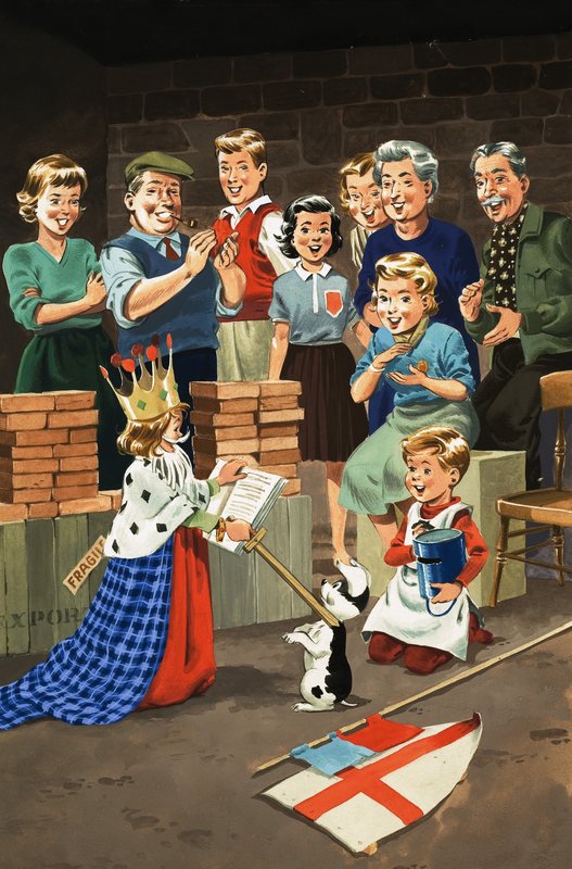 Jack és Jill és a régi kastély alkotó: English School