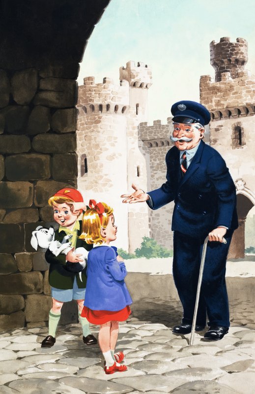 Jack és Jill és a régi kastély alkotó: English School