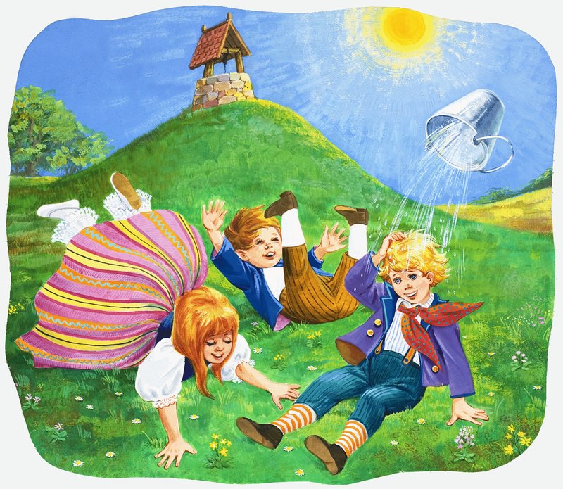 Jack és Jill felmentek a hegyre alkotó: English School