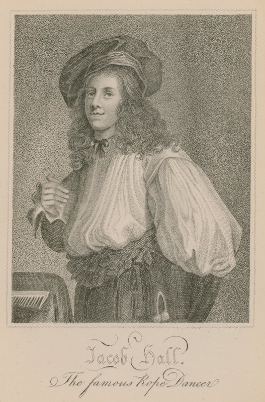 Jacob Hall, a híres kötéltáncos alkotó: English School
