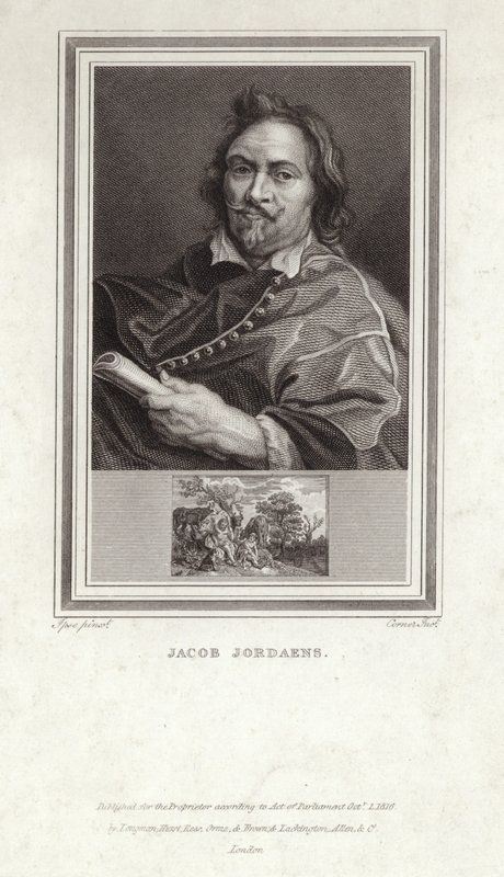 Jacob Jordans alkotó: English School