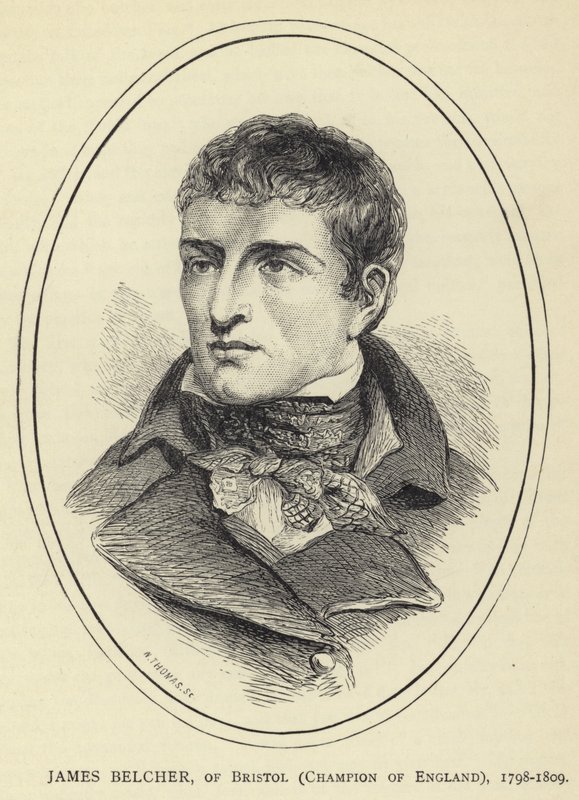 James Belcher, Bristolból, Anglia bajnoka, 1798-1809 alkotó: English School