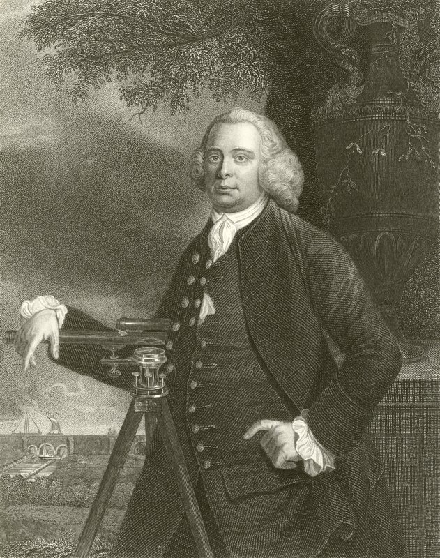 James Brindley alkotó: English School
