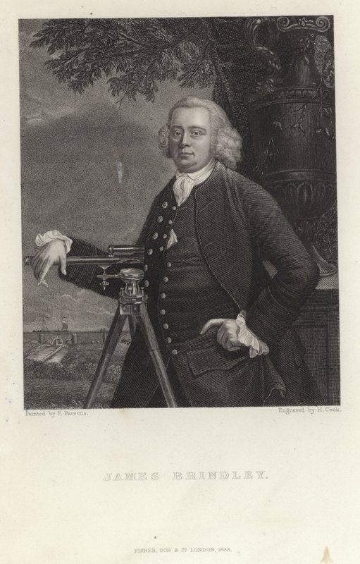 James Brindley alkotó: English School