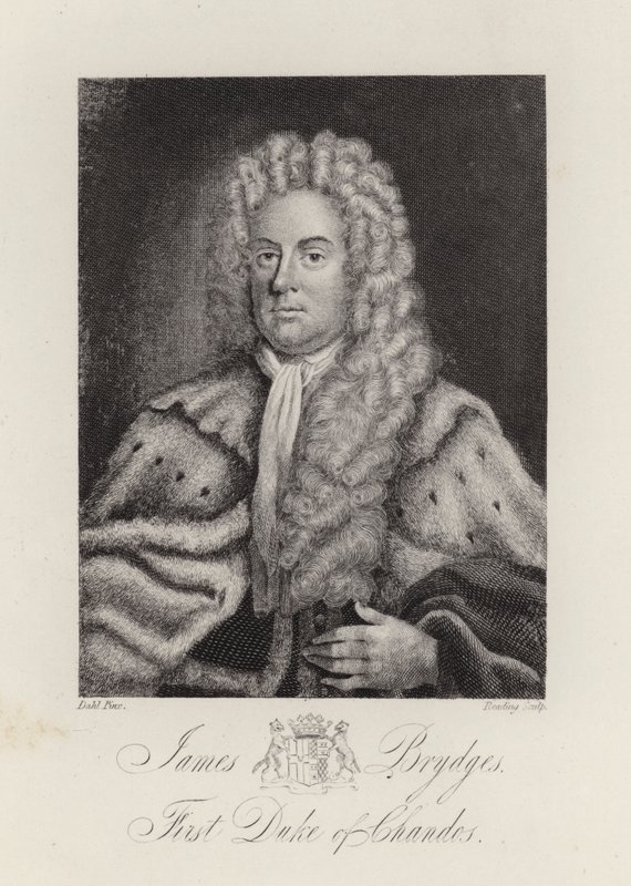 James Brydges, Chandos hercege (metszet) alkotó: English School