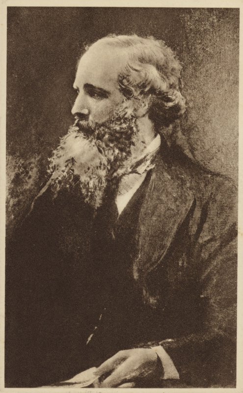 James Clerk Maxwell (1831-1879), skót elméleti fizikus (litho) alkotó: English School