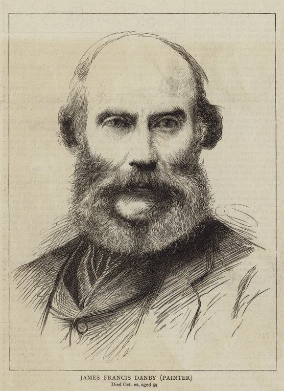 James Francis Danby, festő (metszet) alkotó: English School