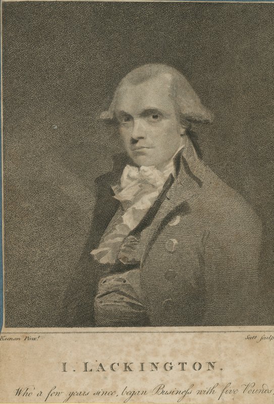 James Lackington alkotó: English School