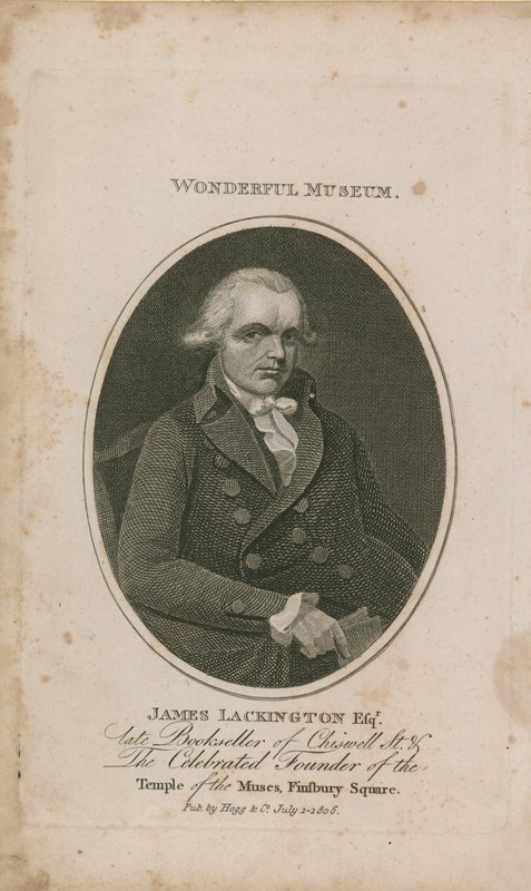 James Lackington alkotó: English School
