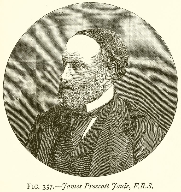 James Prescott Joule, F.R.S alkotó: English School